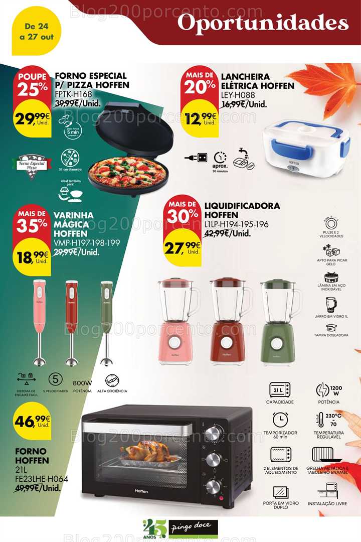 Antevisão Folheto PINGO DOCE Promoções de 24 a 27 outubro