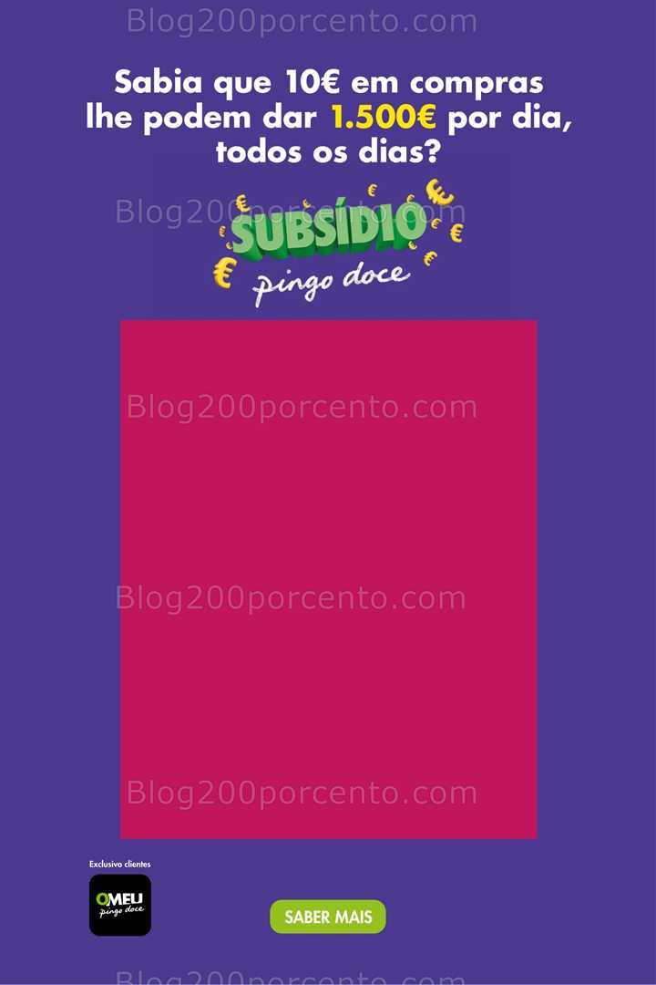 Antevisão Folheto PINGO DOCE Promoções de 24 a 27 outubro