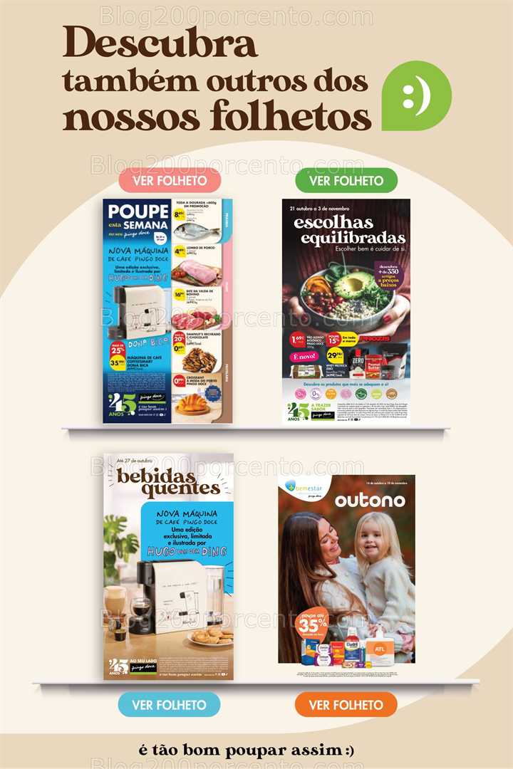 Antevisão Folheto PINGO DOCE Promoções de 24 a 27 outubro
