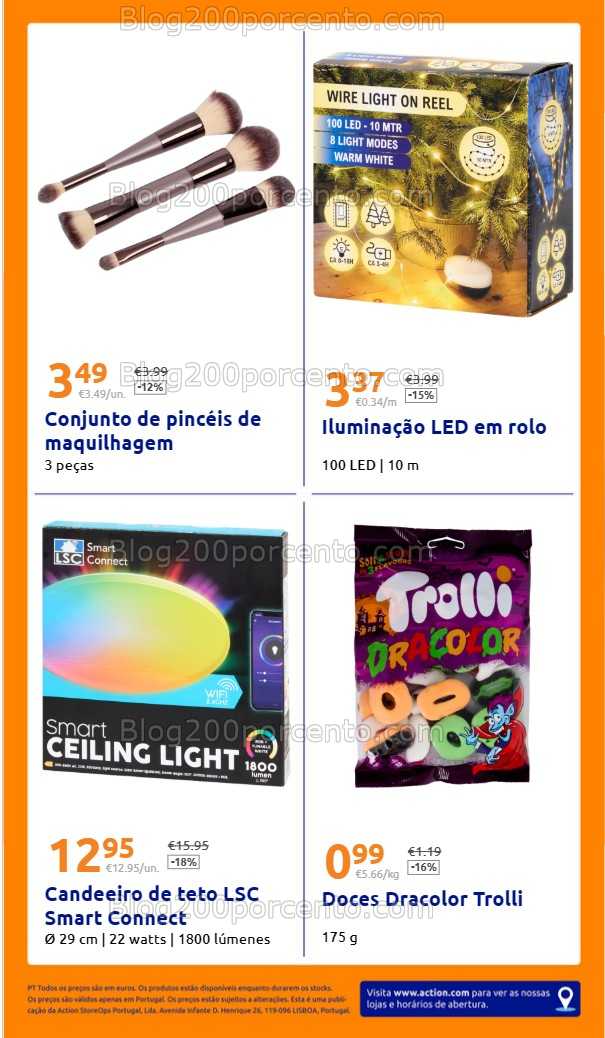 Antevisão Folheto ACTION Promoções de 15 a 21 outubro