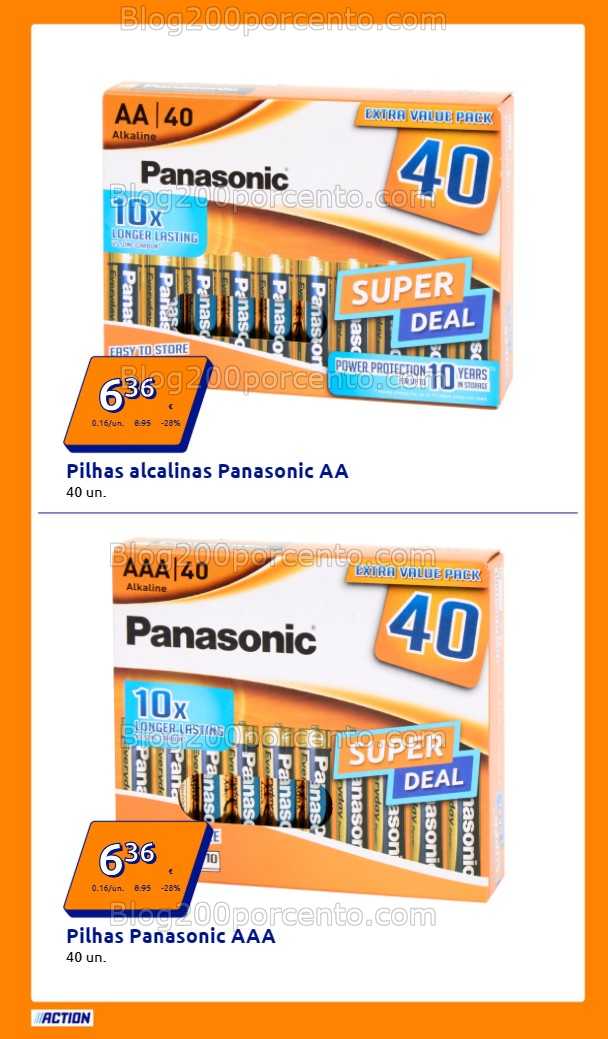 Antevisão Folheto ACTION Promoções de 15 a 21 outubro