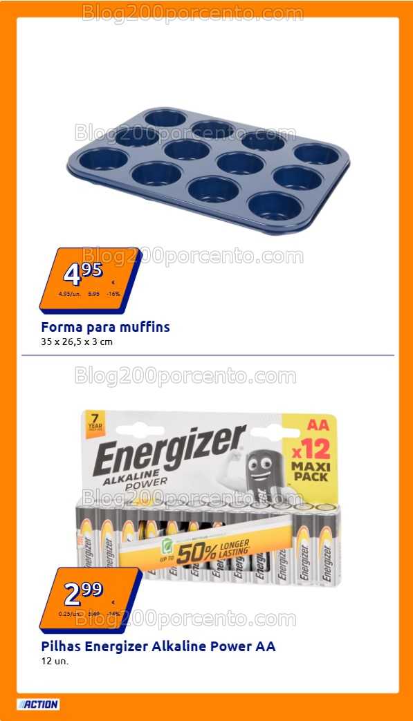 Antevisão Folheto ACTION Promoções de 22 a 28 outubro