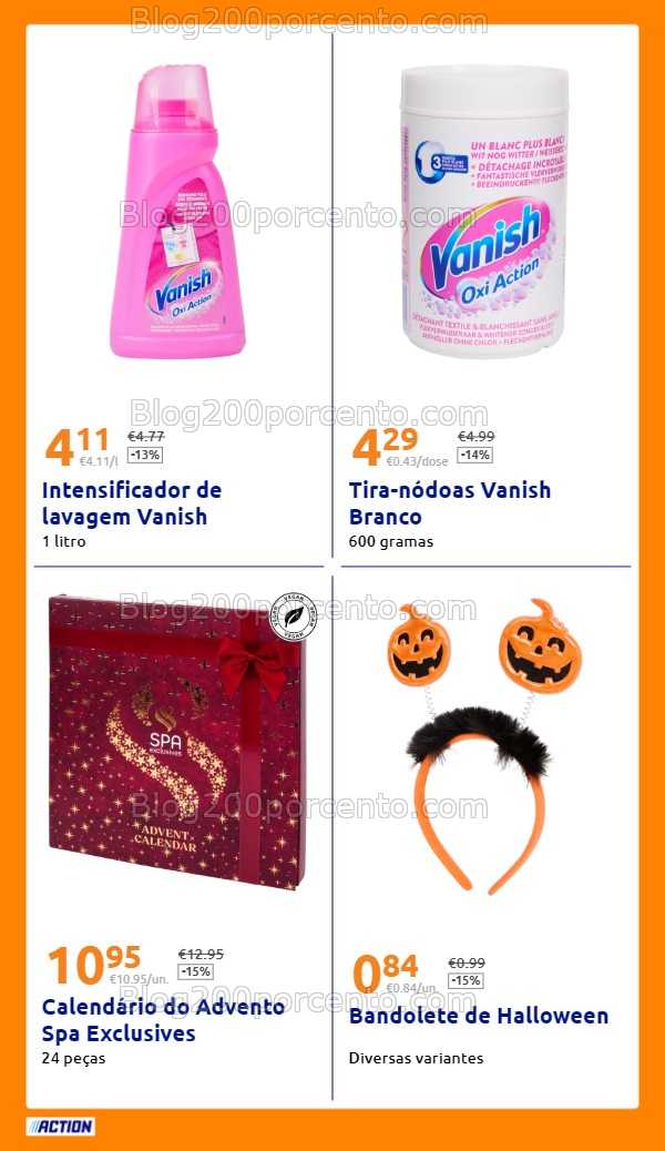 Antevisão Folheto ACTION Promoções de 22 a 28 outubro