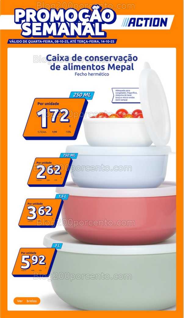 Antevisão Folheto ACTION Promoções de 8 a 14 outubro