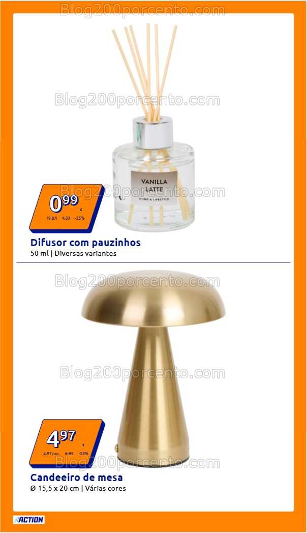 Antevisão Folheto ACTION Promoções de 8 a 14 outubro