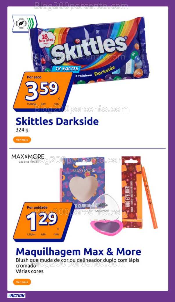 Antevisão Folheto ACTION Promoções de 8 a 14 outubro