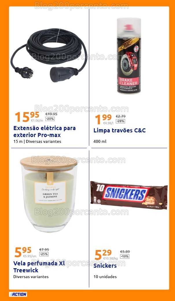 Antevisão Folheto ACTION Promoções de 8 a 14 outubro