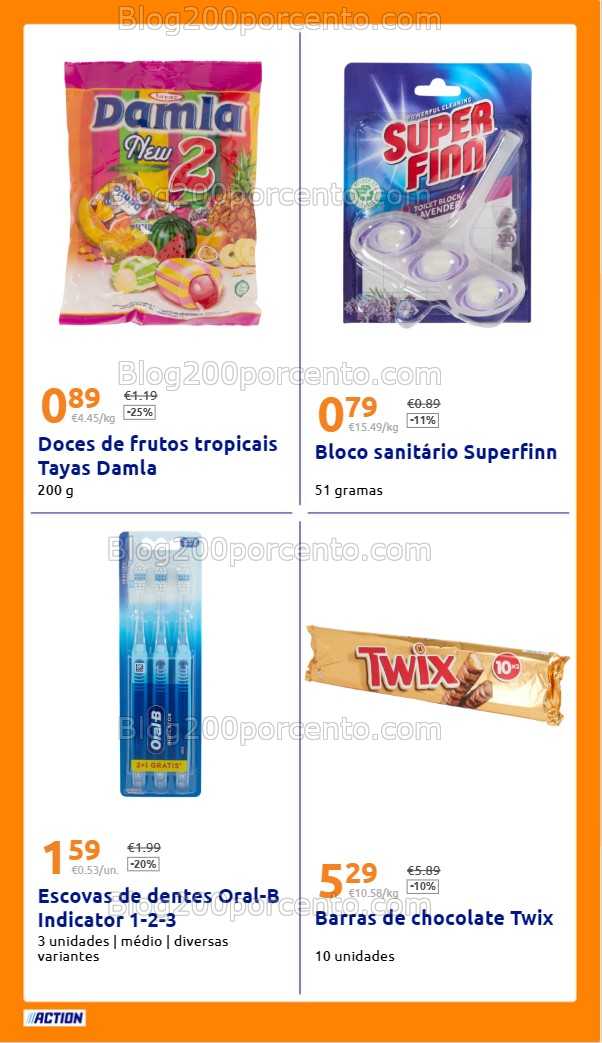 Antevisão Folheto ACTION Promoções de 8 a 14 outubro