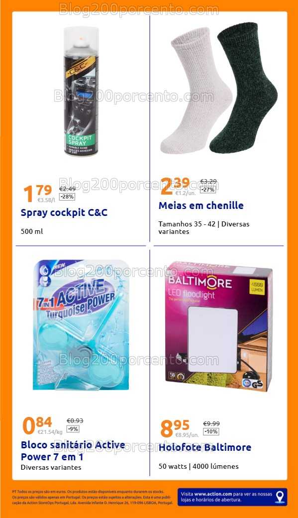 Antevisão Folheto ACTION Promoções de 8 a 14 outubro