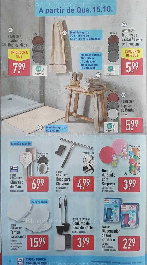 Antevisão Folheto ALDI Promoções de 13 a 19 outubro
