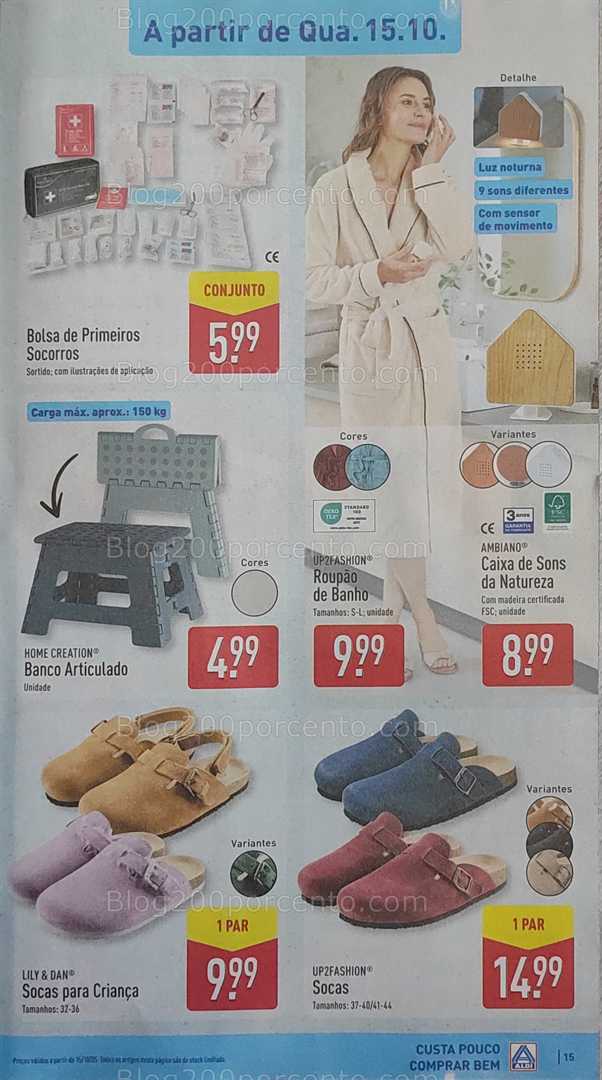 Antevisão Folheto ALDI Promoções de 13 a 19 outubro