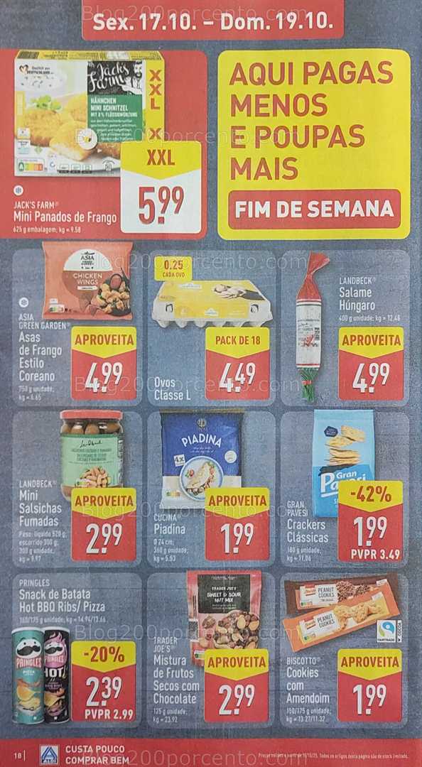 Antevisão Folheto ALDI Promoções de 13 a 19 outubro