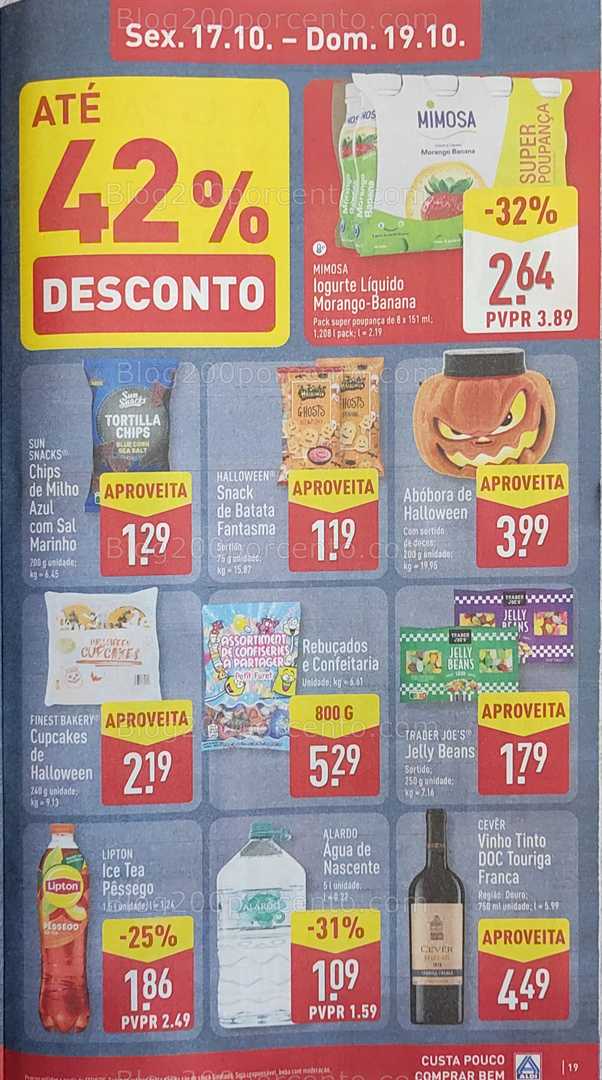 Antevisão Folheto ALDI Promoções de 13 a 19 outubro