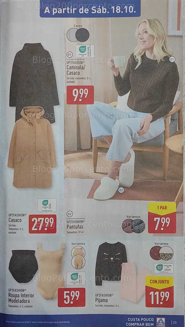 Antevisão Folheto ALDI Promoções de 13 a 19 outubro