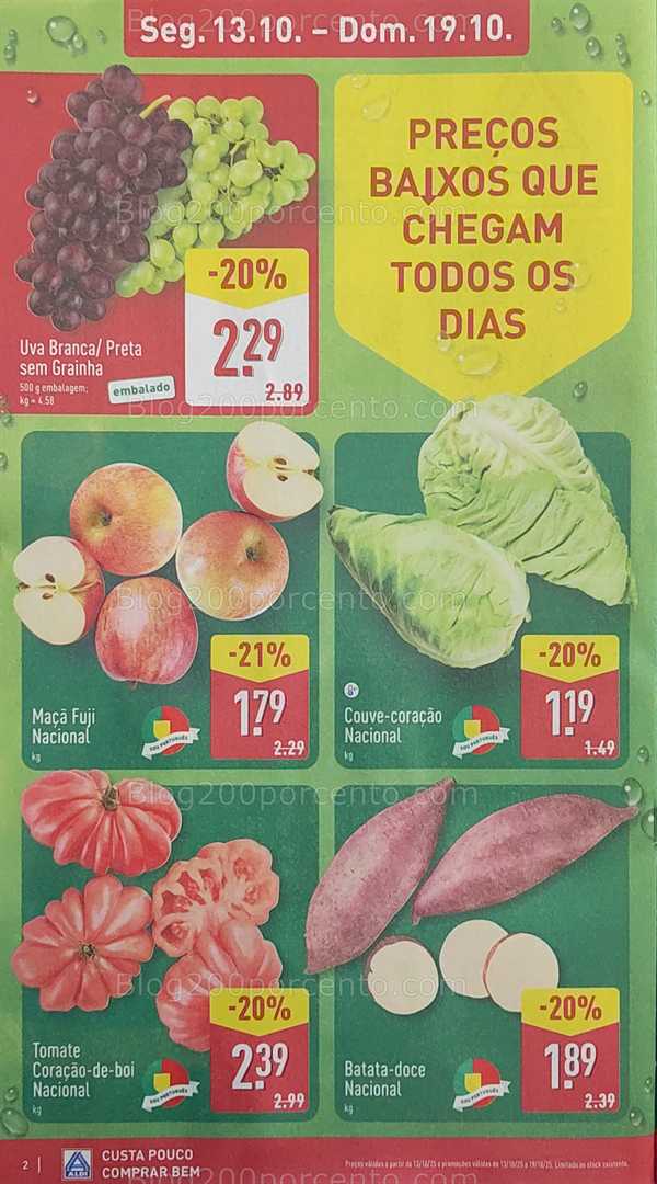 Antevisão Folheto ALDI Promoções de 13 a 19 outubro