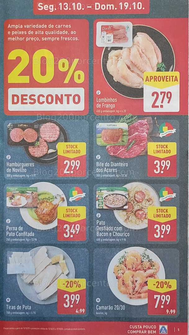 Antevisão Folheto ALDI Promoções de 13 a 19 outubro