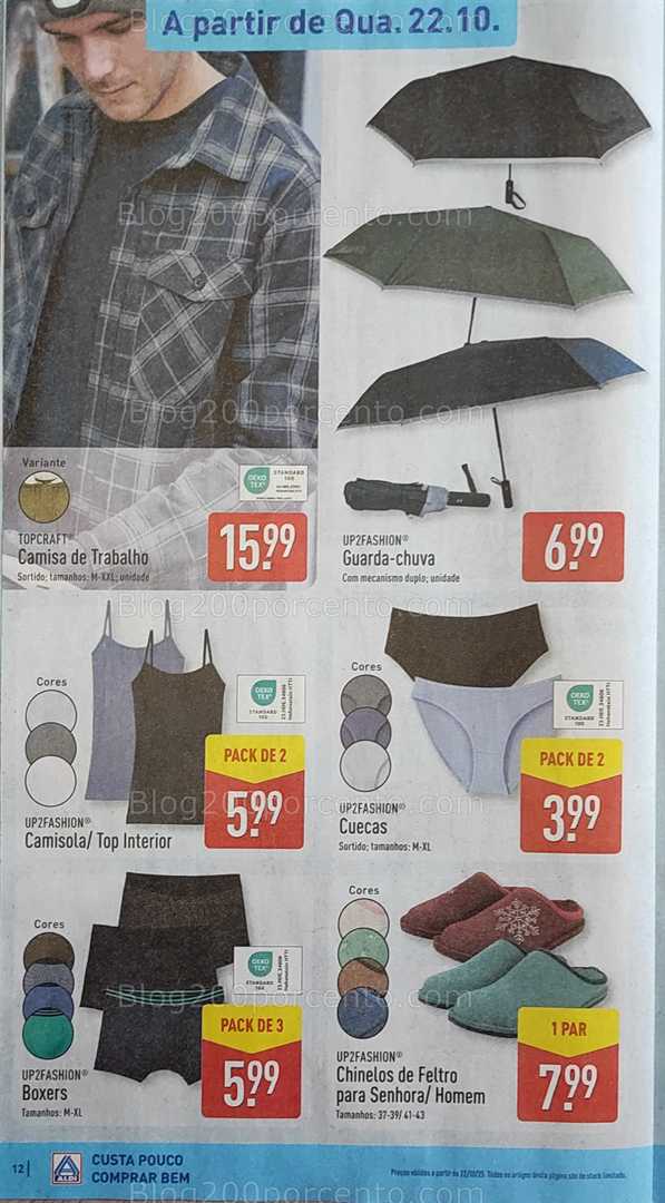 Antevisão Folheto ALDI Promoções de 20 a 26 outubro