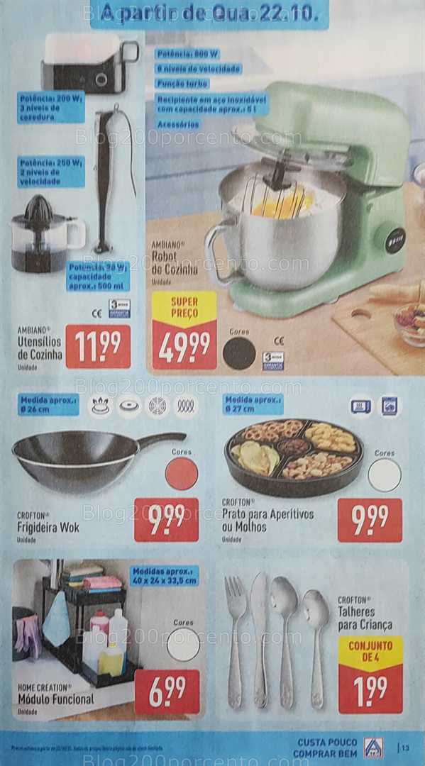 Antevisão Folheto ALDI Promoções de 20 a 26 outubro