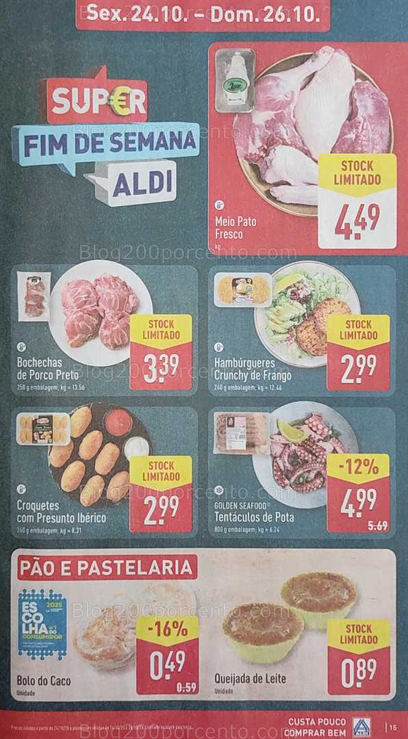 Antevisão Folheto ALDI Promoções de 20 a 26 outubro