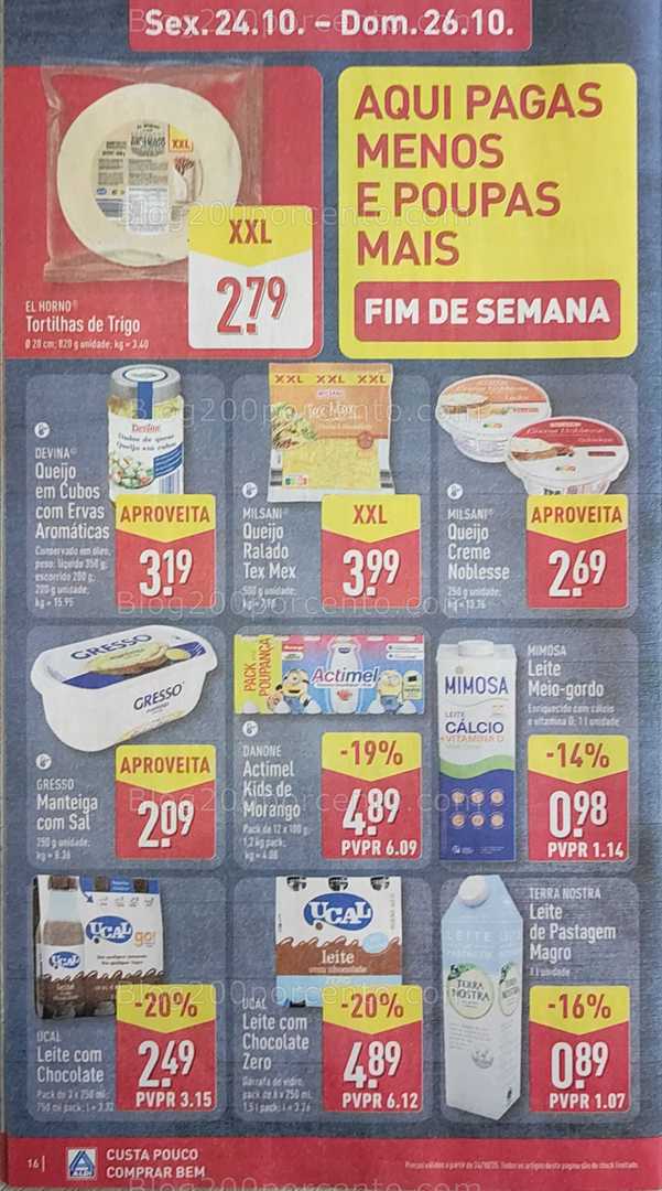 Antevisão Folheto ALDI Promoções de 20 a 26 outubro