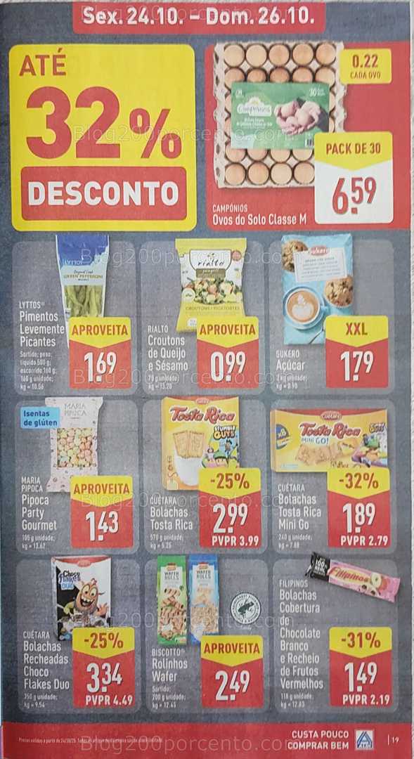 Antevisão Folheto ALDI Promoções de 20 a 26 outubro