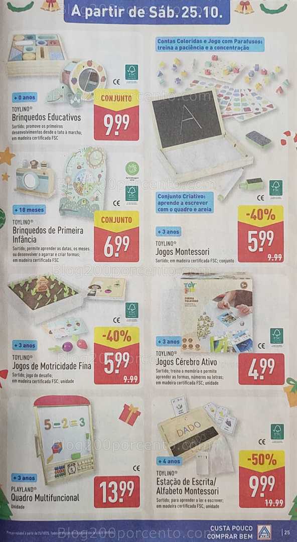 Antevisão Folheto ALDI Promoções de 20 a 26 outubro