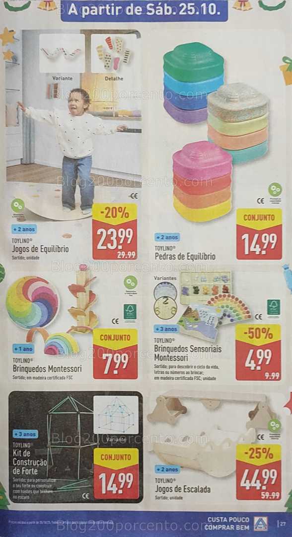 Antevisão Folheto ALDI Promoções de 20 a 26 outubro