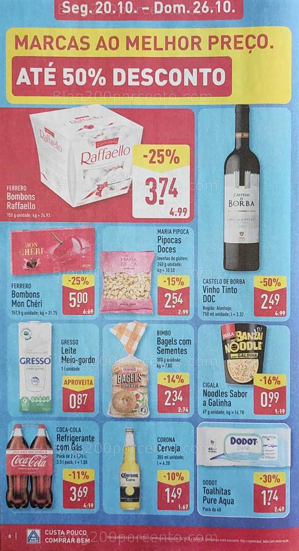Antevisão Folheto ALDI Promoções de 20 a 26 outubro