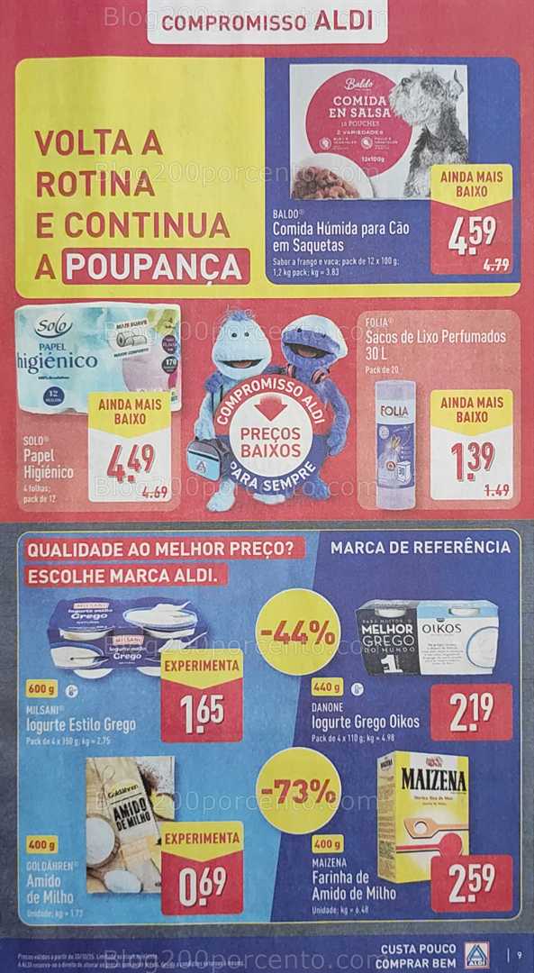 Antevisão Folheto ALDI Promoções de 20 a 26 outubro