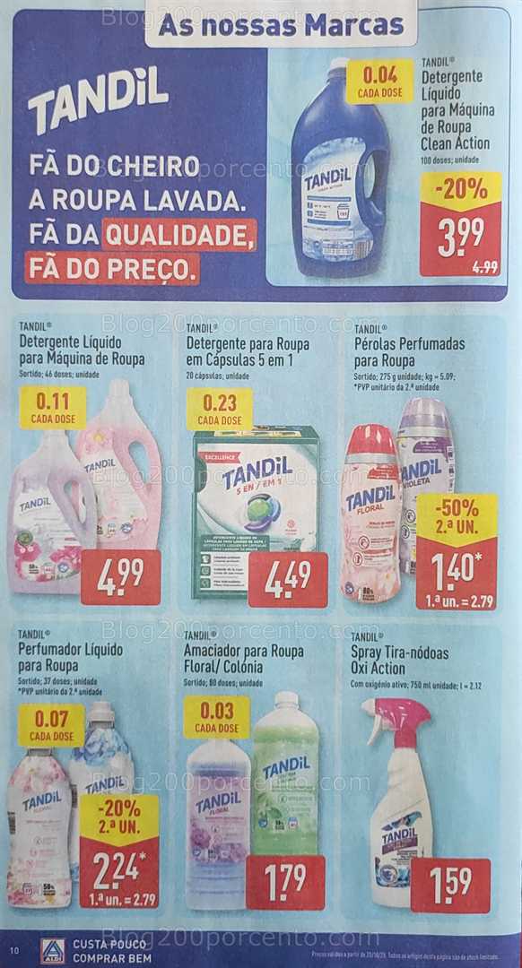 Antevisão Folheto ALDI Promoções de 20 a 26 outubro