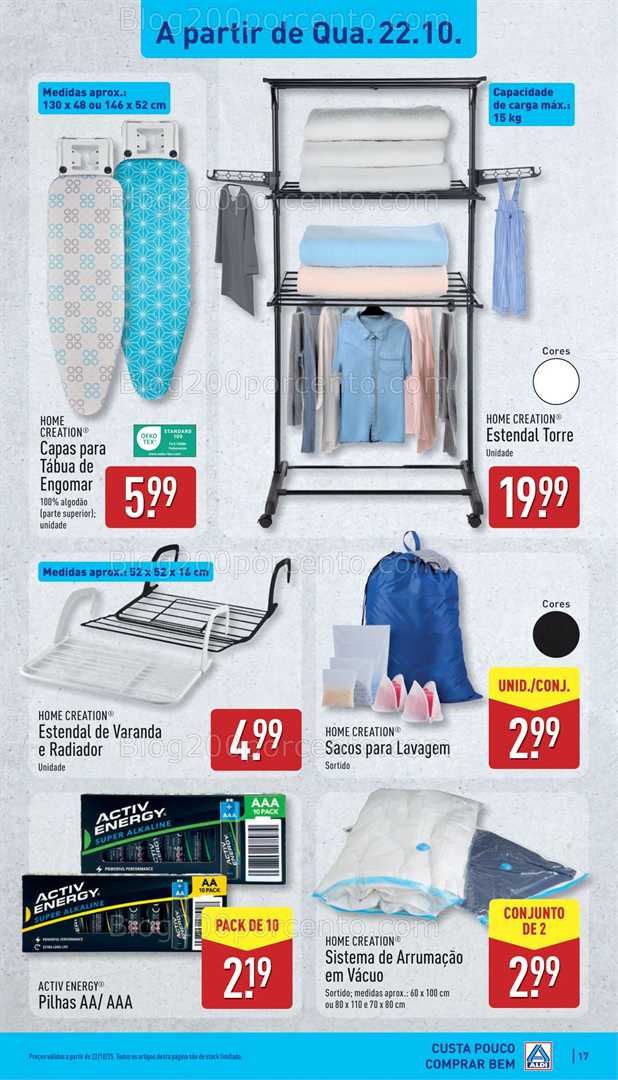 Antevisão Folheto ALDI Promoções de 20 a 26 outubro - Edição Digital