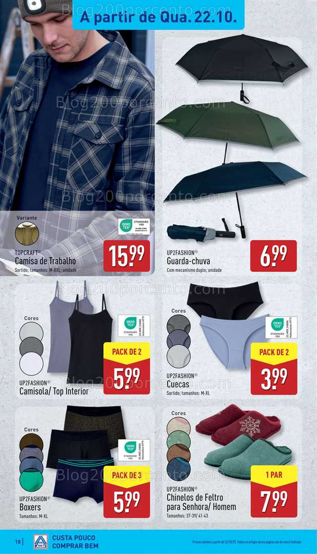 Antevisão Folheto ALDI Promoções de 20 a 26 outubro - Edição Digital