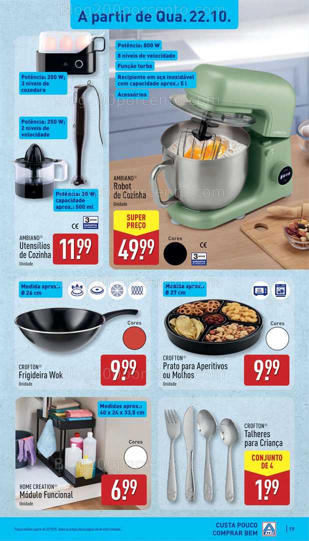Antevisão Folheto ALDI Promoções de 20 a 26 outubro - Edição Digital
