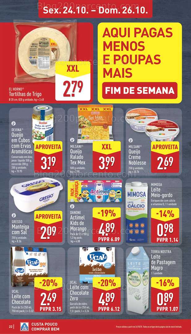 Antevisão Folheto ALDI Promoções de 20 a 26 outubro - Edição Digital