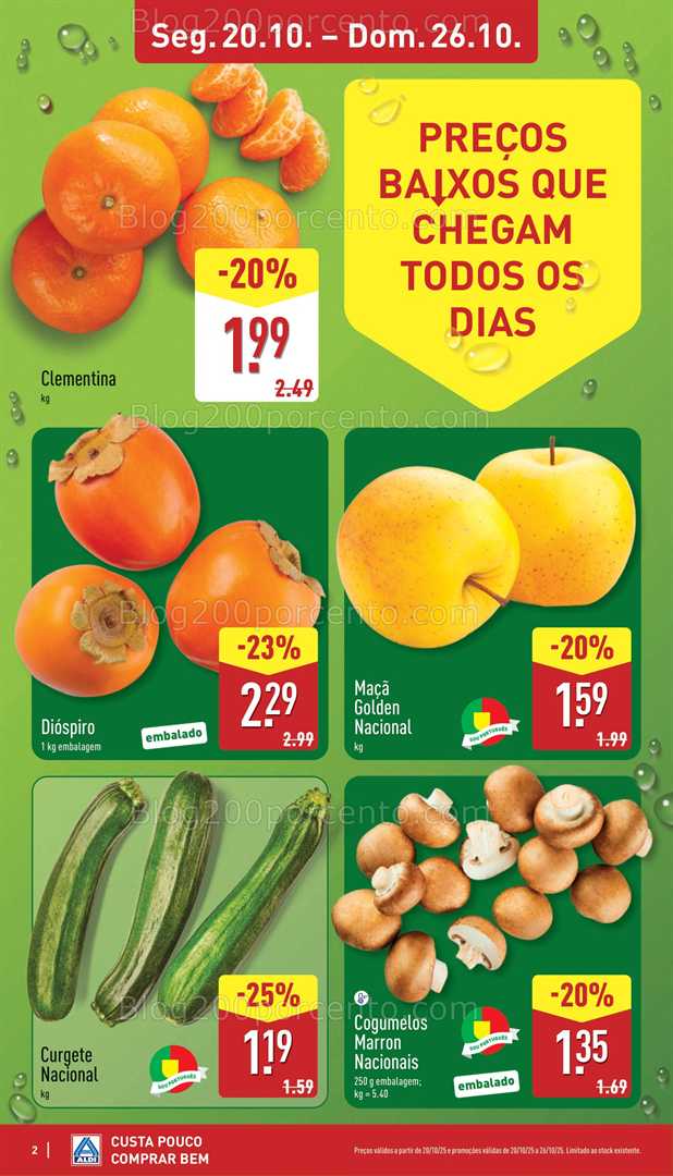 Antevisão Folheto ALDI Promoções de 20 a 26 outubro - Edição Digital