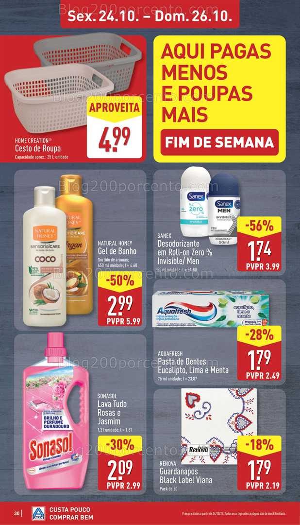 Antevisão Folheto ALDI Promoções de 20 a 26 outubro - Edição Digital