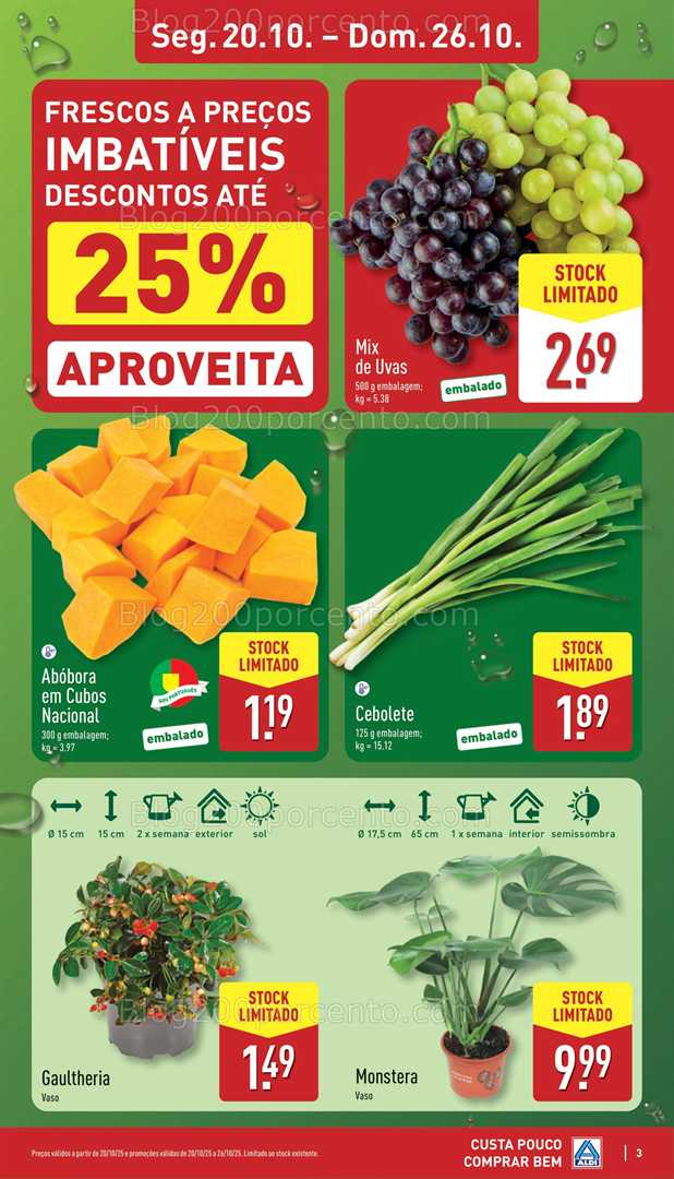 Antevisão Folheto ALDI Promoções de 20 a 26 outubro - Edição Digital
