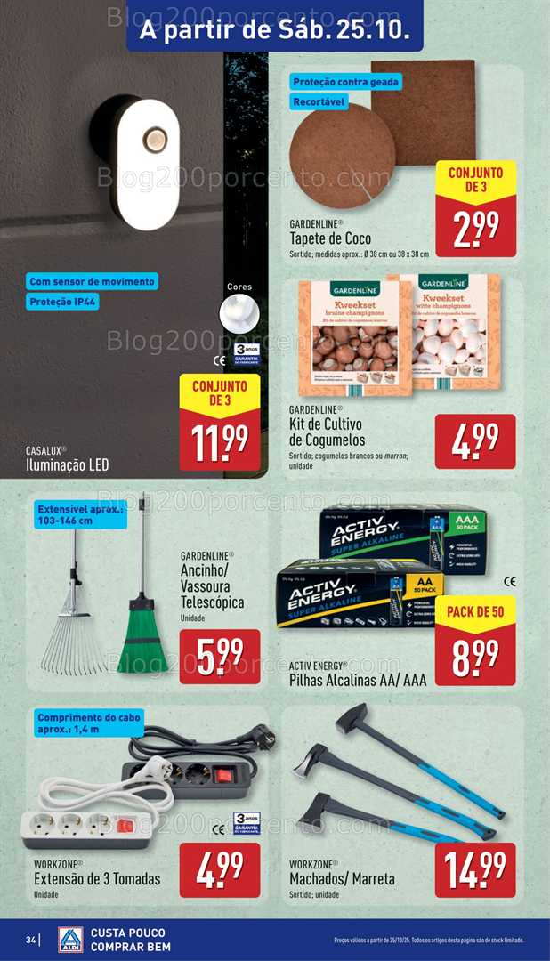 Antevisão Folheto ALDI Promoções de 20 a 26 outubro - Edição Digital