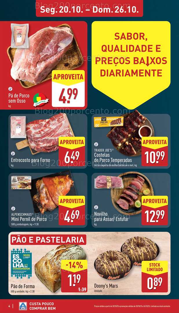 Antevisão Folheto ALDI Promoções de 20 a 26 outubro - Edição Digital