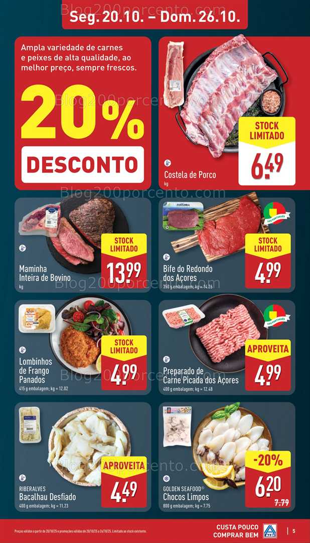 Antevisão Folheto ALDI Promoções de 20 a 26 outubro - Edição Digital