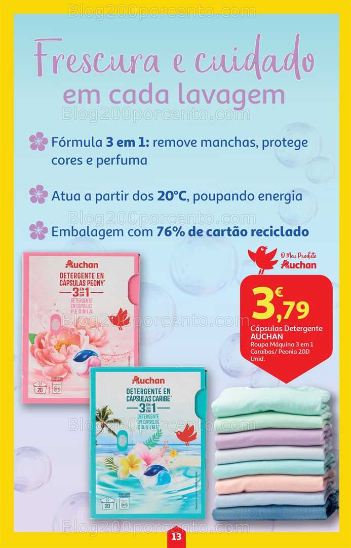Antevisão Folheto AUCHAN Super Poupança Promoções de 16 a 22 outubro