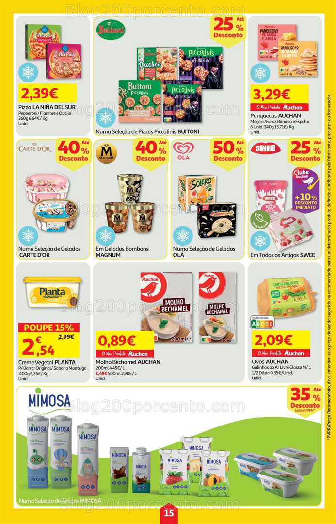 Antevisão Folheto AUCHAN Super Poupança Promoções de 16 a 22 outubro