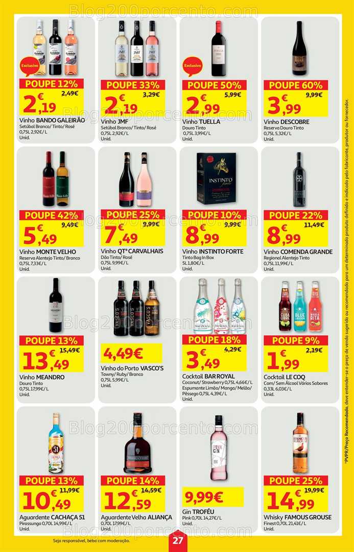 Antevisão Folheto AUCHAN Super Poupança Promoções de 16 a 22 outubro