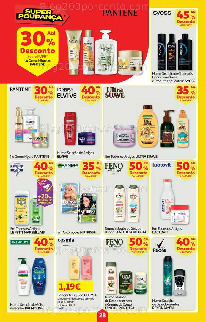 Antevisão Folheto AUCHAN Super Poupança Promoções de 16 a 22 outubro