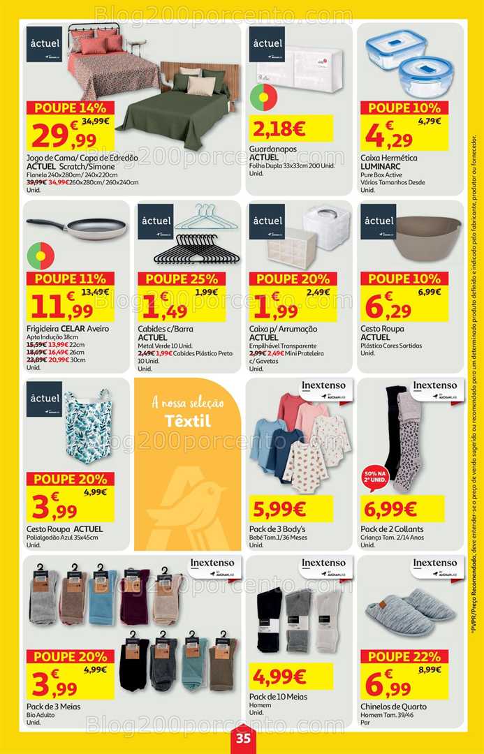 Antevisão Folheto AUCHAN Super Poupança Promoções de 16 a 22 outubro