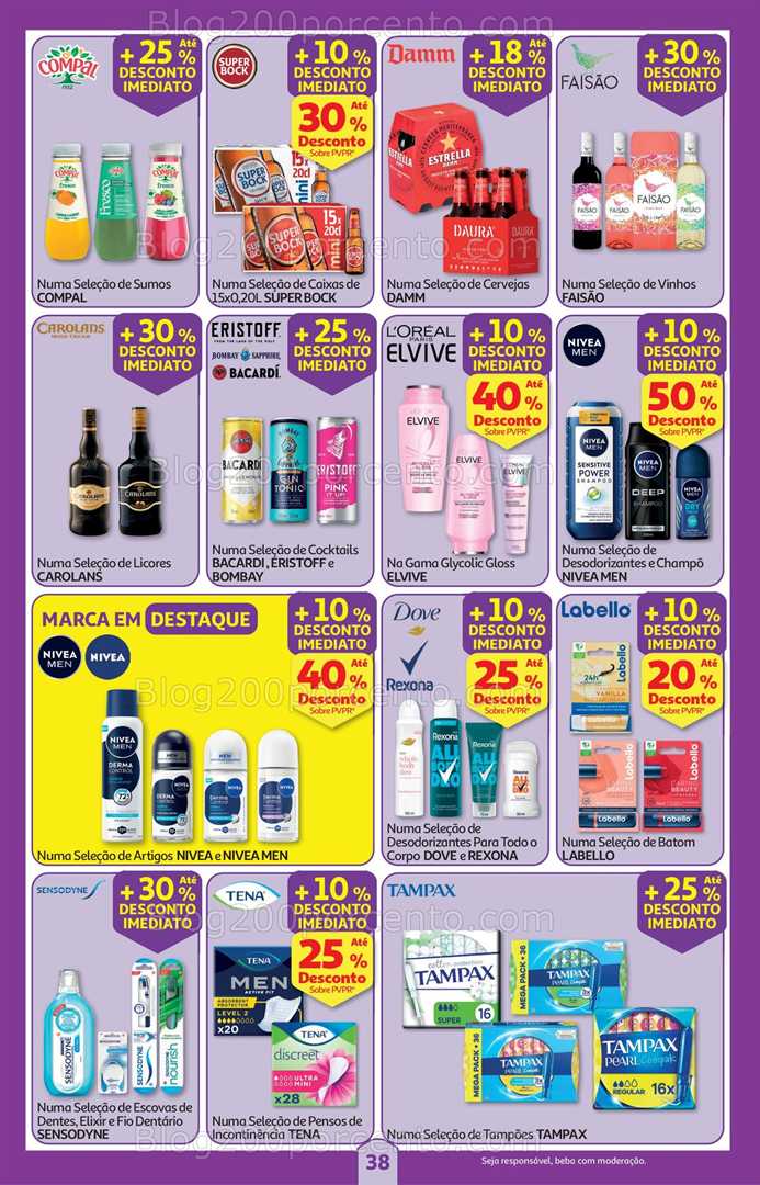 Antevisão Folheto AUCHAN Super Poupança Promoções de 16 a 22 outubro