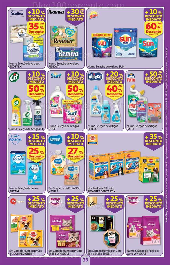 Antevisão Folheto AUCHAN Super Poupança Promoções de 16 a 22 outubro