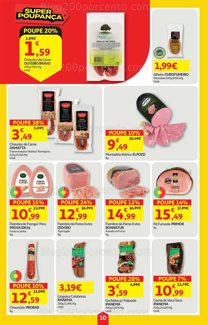 Antevisão Folheto AUCHAN Super Poupança Promoções de 23 a 29 outubro