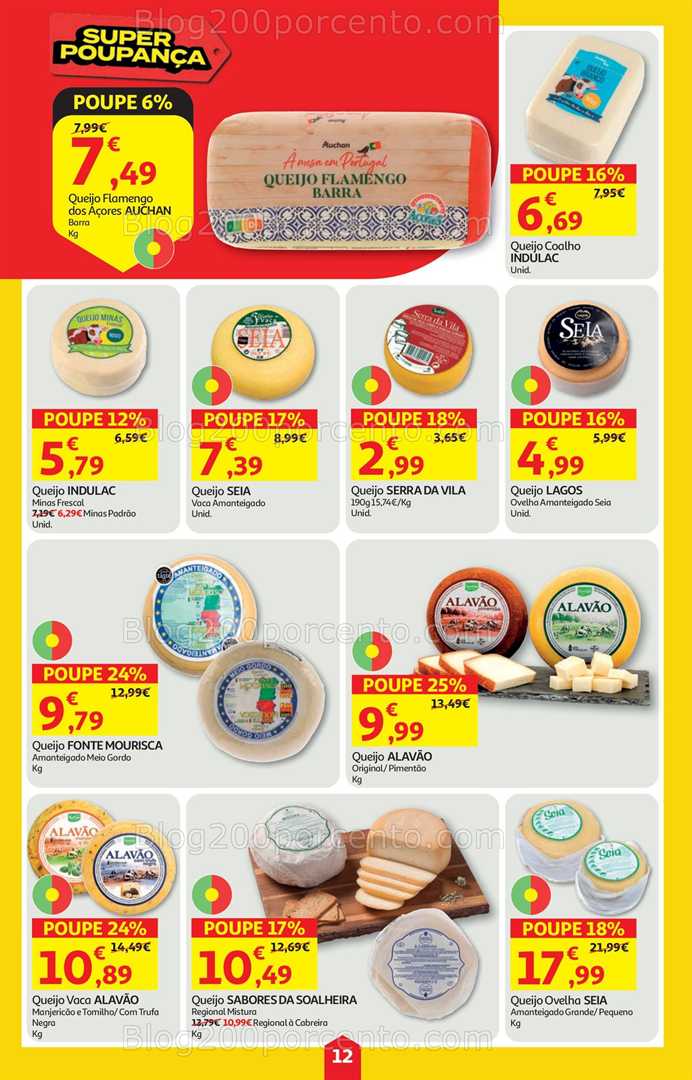Antevisão Folheto AUCHAN Super Poupança Promoções de 23 a 29 outubro