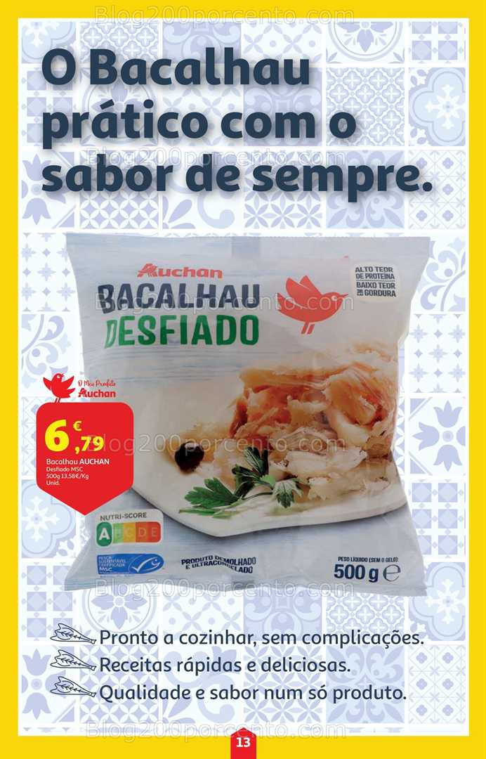 Antevisão Folheto AUCHAN Super Poupança Promoções de 23 a 29 outubro